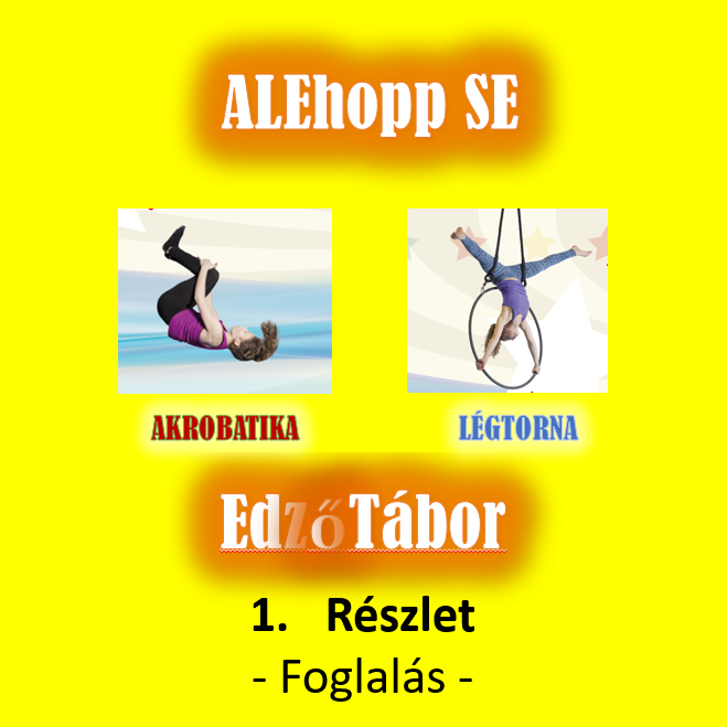 2026 Edzőtábor - Támogató díj 1. részlete